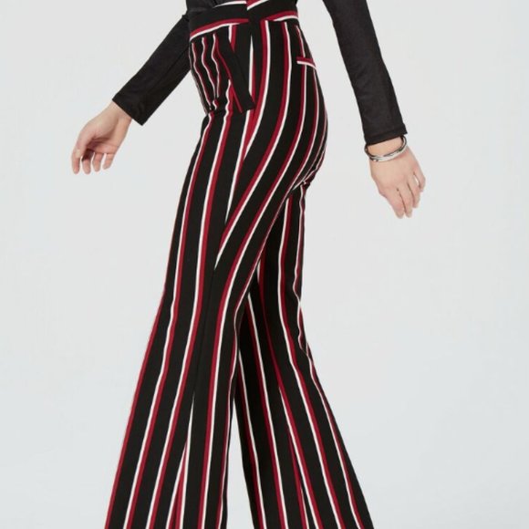 I.N.C. Striped Ponté-Knit Pants - Picture 2 of 3